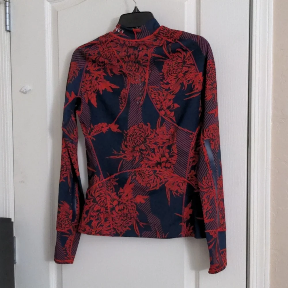 Adidas by Stella McCartney Red and Black Long Sleeve Top - Picture 5 of 8